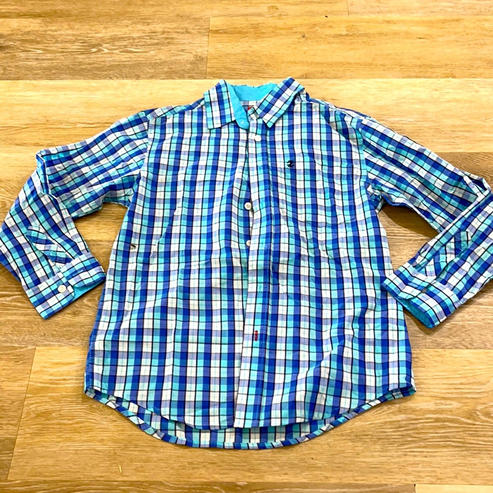 Izod boy button down dress shirt